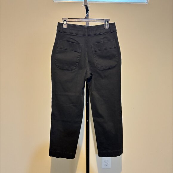 Everlane The Organic Straight Leg Pant Pants Black - Picture 10 of 13